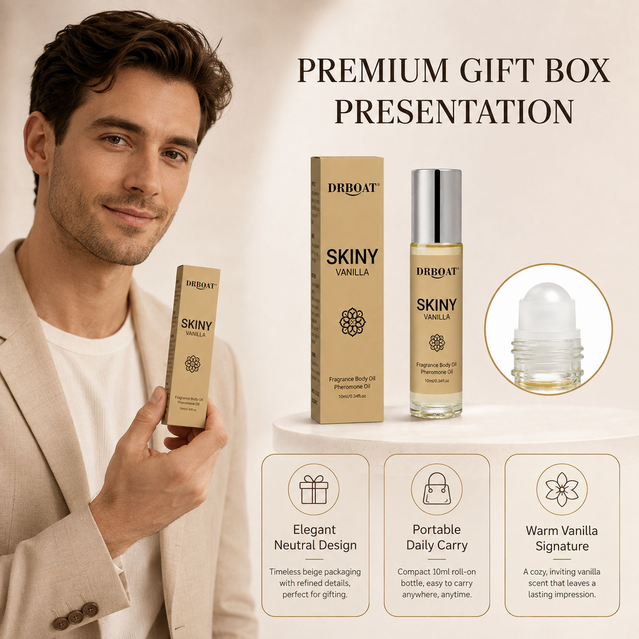 Óleo de fragrância roll-on par - Perfume Fragrance Oil avaliação e preço