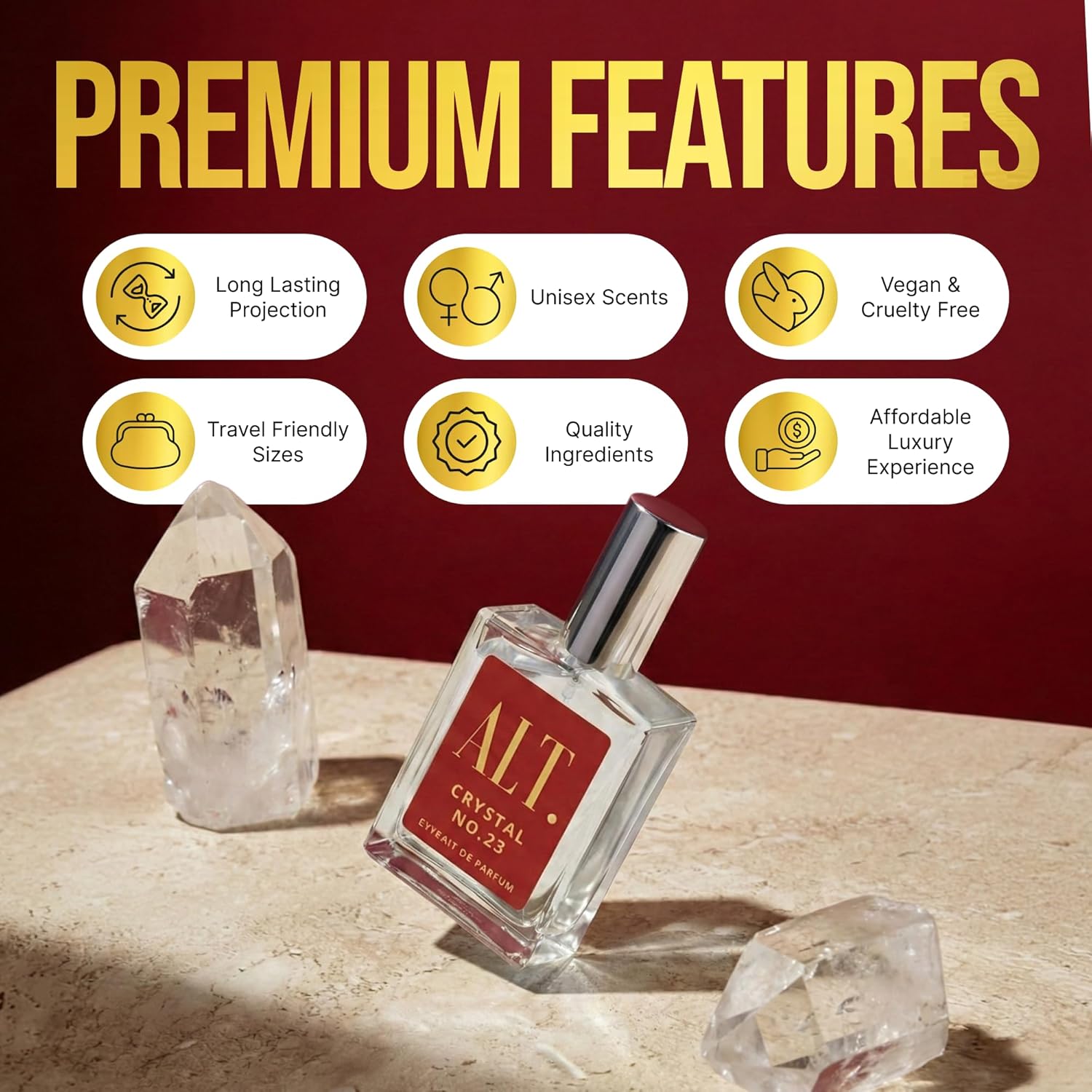ALT. FRAGRÂNCIAS Crystal No. 2 - Perfume Alcohol Fragrance avaliação e preço