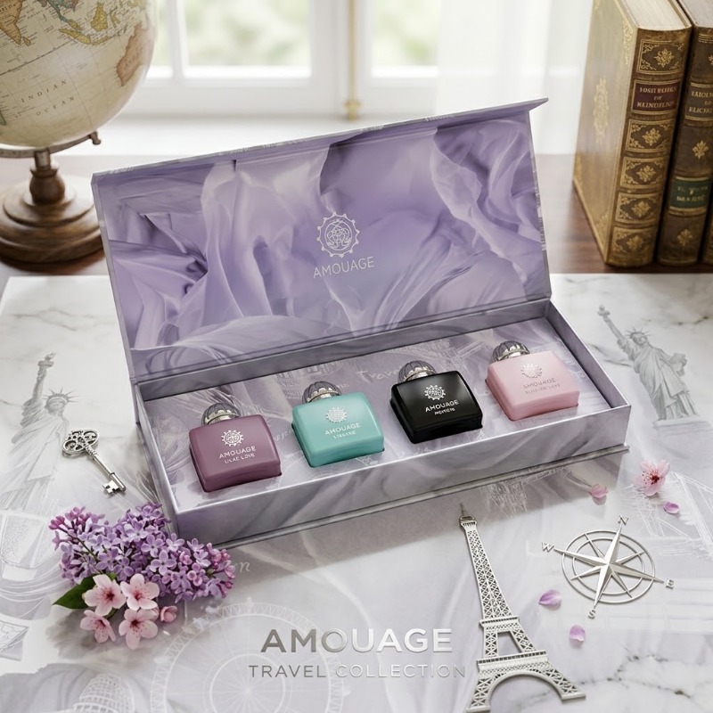 Conjunto de Perfumes AMOUAGE 3 - The Collection Perfume Fragrance avaliação e preço
