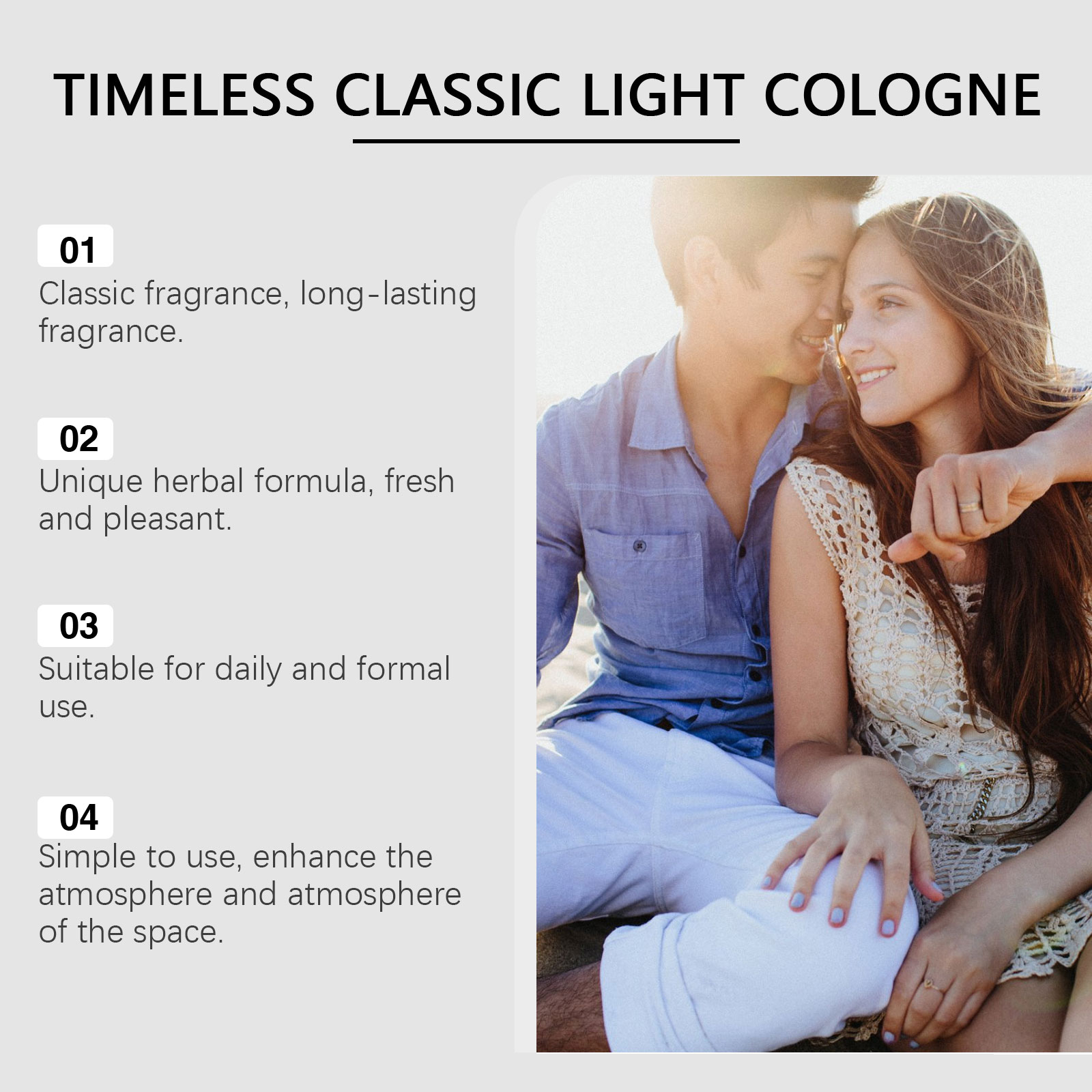 Charm Classic Cologne para Hom - Perfume Alcohol Fragrance avaliação e preço